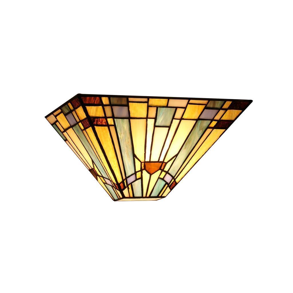 Tiffany Style Mission Design 1-light Wall Sconce