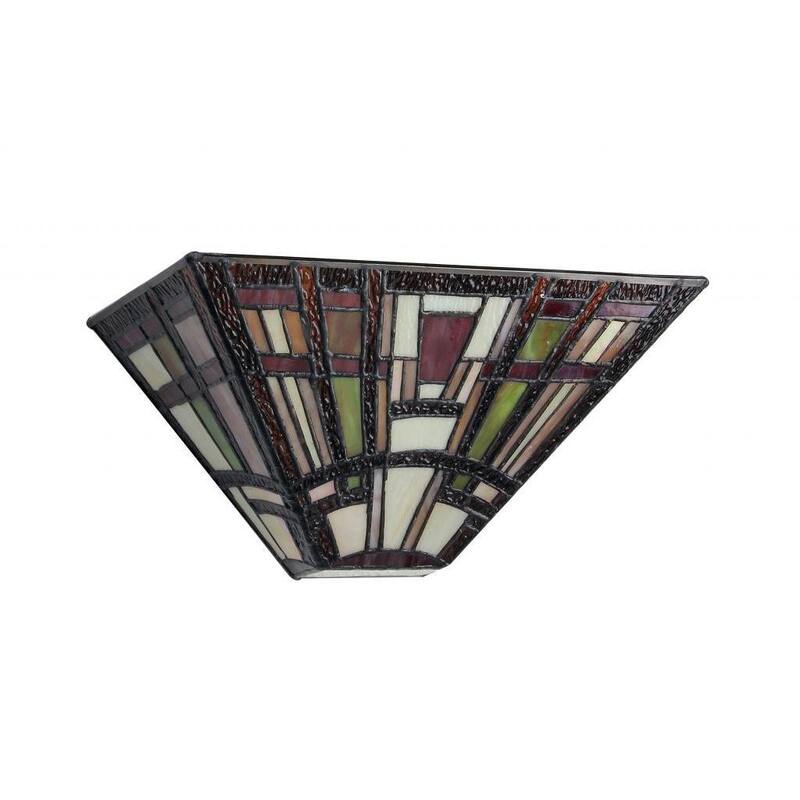 Tiffany Style Mission Design 1-light Wall Sconce