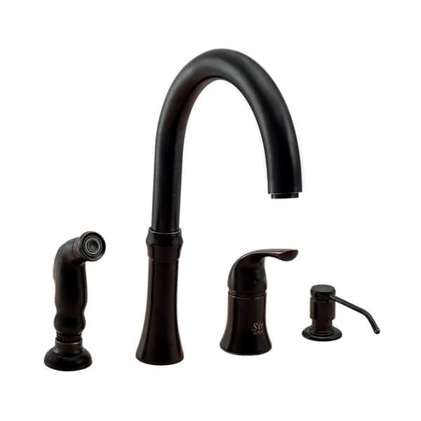 Shop Sir Faucet 4 Hole Widespread Kitchen Faucet Overstock 9371913