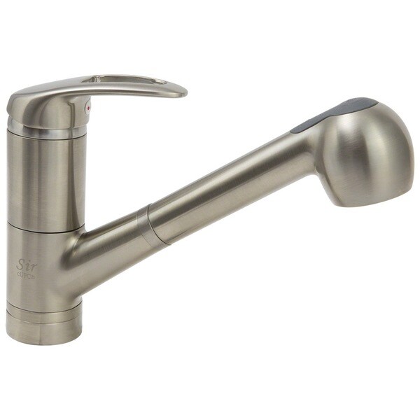Sir Faucet Solid Brass Single Handle Pull out Kitchen Faucet