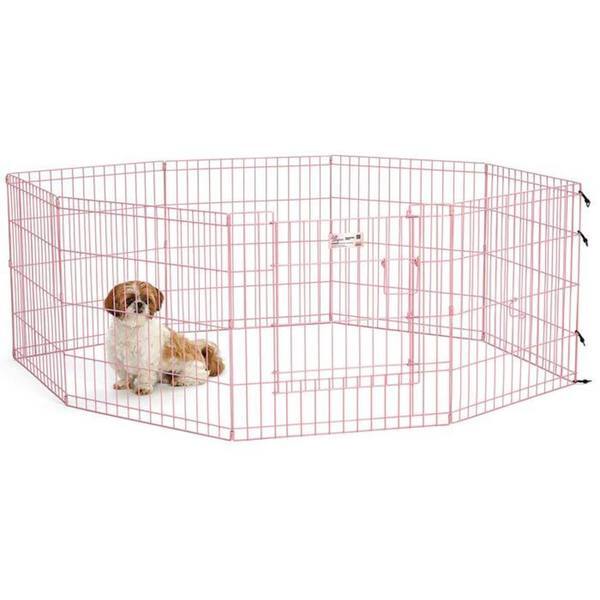Shop Midwest Exercise Pen With Full Max Lock Door Free Shipping