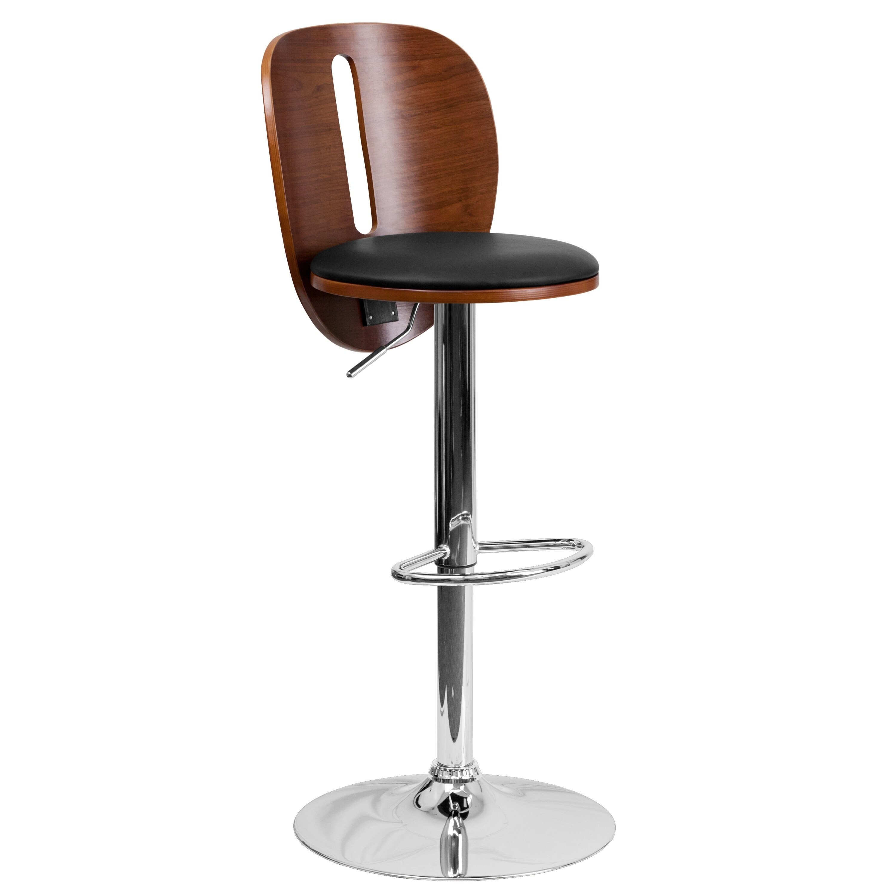 Bentwood Bar Stool With Back