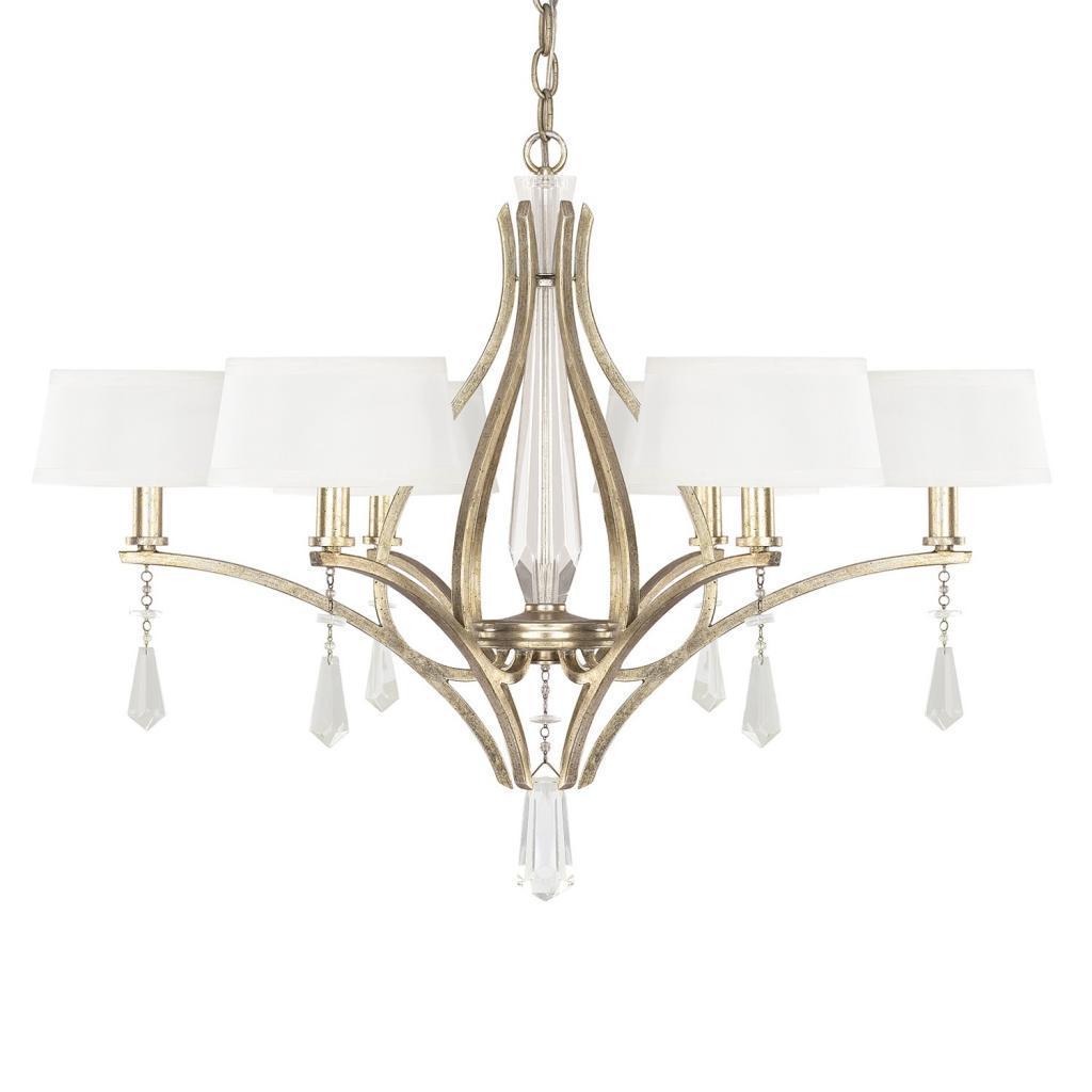 Margo 6-light Winter Gold Chandelier - Chandeliers For Bedrooms by Overstock.com
