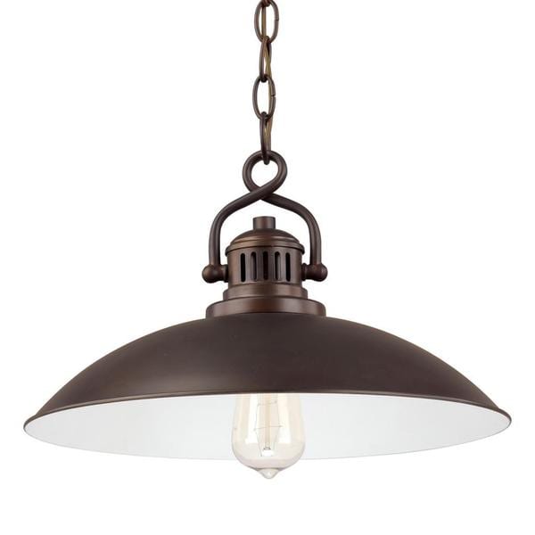 Neill 1 light Mini Pendant in Burnished Bronze