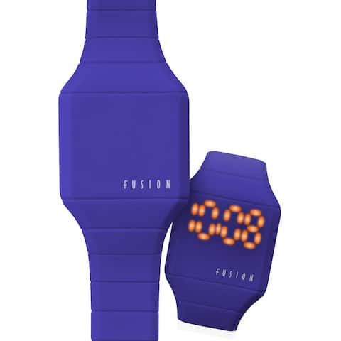 Dakota Fusion Mini 'Blue Hidden Touch' Digital LED Watch