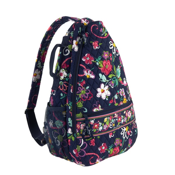 Shop Vera Bradley Ribbons Sling Tennis Backpack Shoulder Bag Free