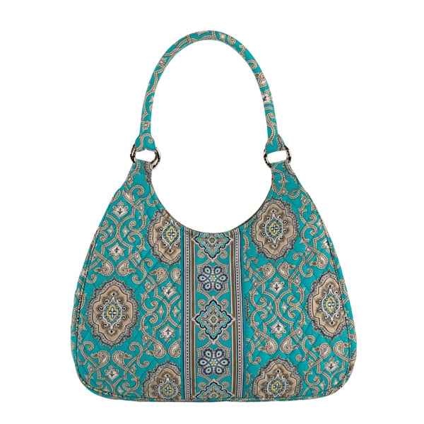 Vera Bradley Totally Turquoise Large Hobo Bag  ™ Shopping