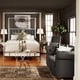 preview thumbnail 4 of 8, Solivita King-size Canopy Chrome Metal Poster Bed by iNSPIRE Q Bold