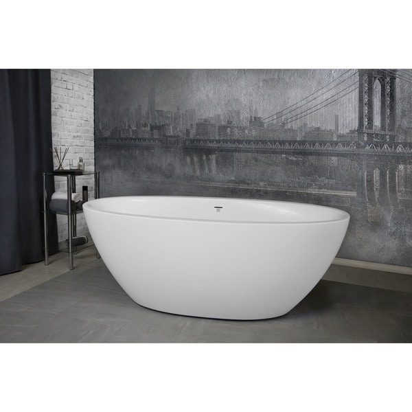 Aquatica Sensuality Mini White Solid Surface Bathtub. Opens flyout.