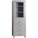 preview thumbnail 2 of 3, Avanity Modero 24-inches Chilled Grey Linen Tower - 24"W x 71"H