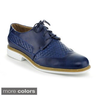 J's Awake Men's 'Eddie-37' Lace-up Oxford Shoes