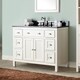 preview thumbnail 2 of 11, Avanity Hamilton French White 42-inch Vanity Combo with Top and Sink