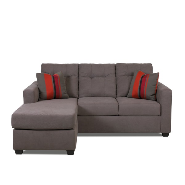 Shop Made to Order Purelife Hudson Grey Sofa with Chaise Free