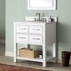 preview thumbnail 2 of 8, Avanity Brooks 31-inch White Vanity Combo with Top and Sink