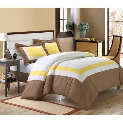 Chic Home Borders 3-piece Duvet Cover Set