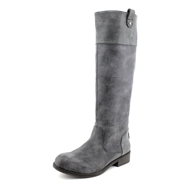 madden girl knee high combat boots