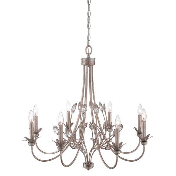 Quoizel Wesley 8-light Italian Fresco Chandelier