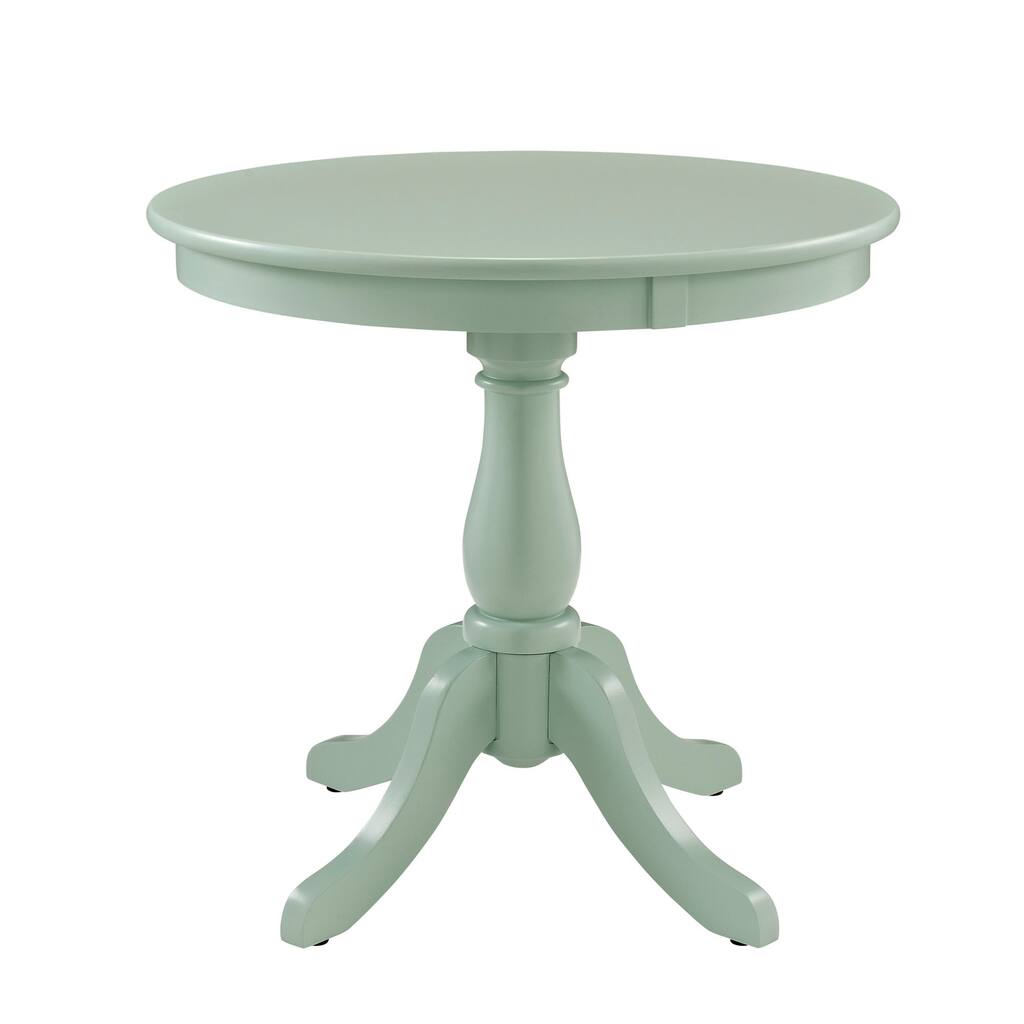 Powell Hertford Round Aqua Table
