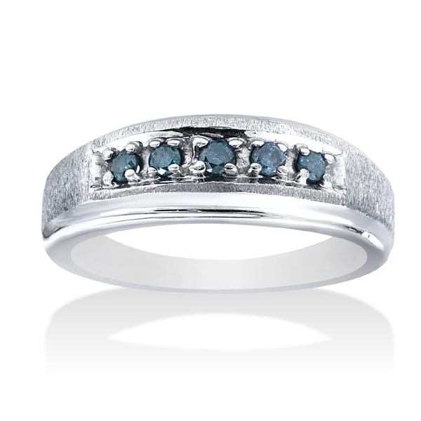 mens blue diamond wedding band        
        <figure class=