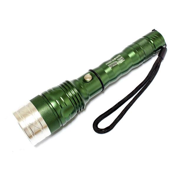 Cree T6 XM-L 500-lumen Hunt-down 8-inch Self Defense Flashlight - Bed ...