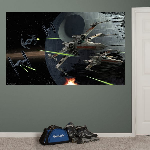 Fathead Star Wars Space Battle Mural Wall Decals Bed Bath & Beyond