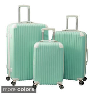Rockland Elite Designer 3-piece Hardside Spinner Luggage Set - 12541134 ...