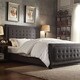preview thumbnail 5 of 19, Bellevista Square Button-tufted Upholstered Bed by iNSPIRE Q Bold