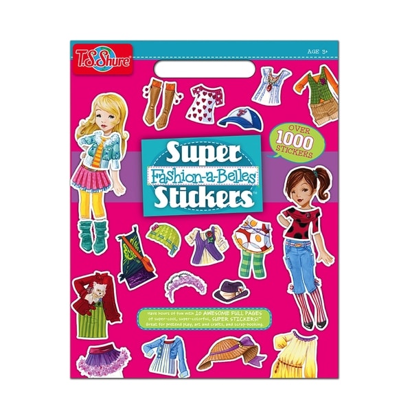 Shure Fashion Super Sticker Book