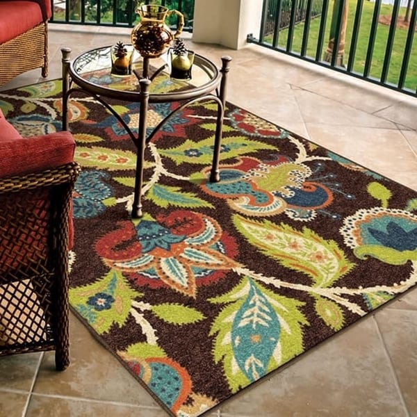 Carolina Weavers Indoor/Outdoor Santa Barbara Collection Pampano ...