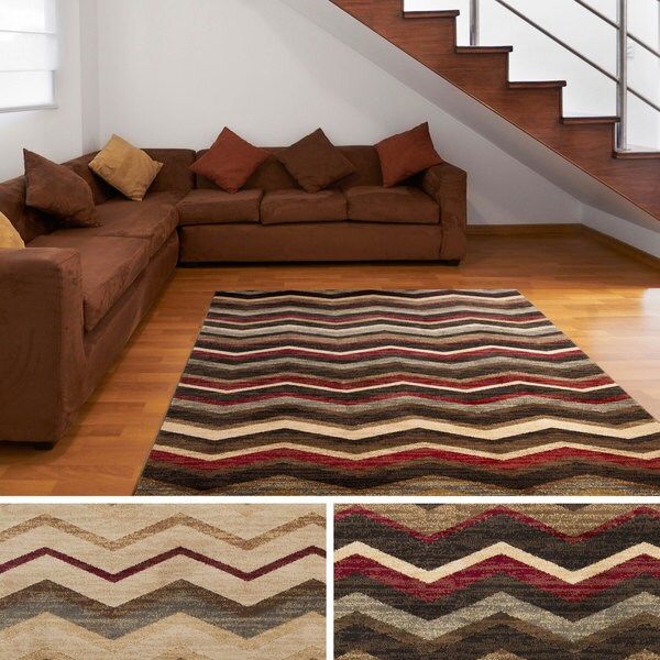 Early Chevron Area Rug - 10' x 13'