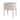 Unfinished Solid Parawood 2-drawer Accent Table