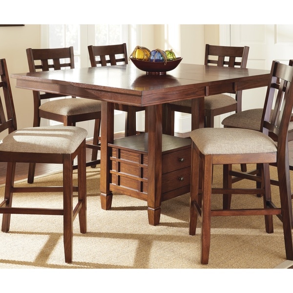 Shop Greyson Living Blake Medium Oak Counter-height Dining 