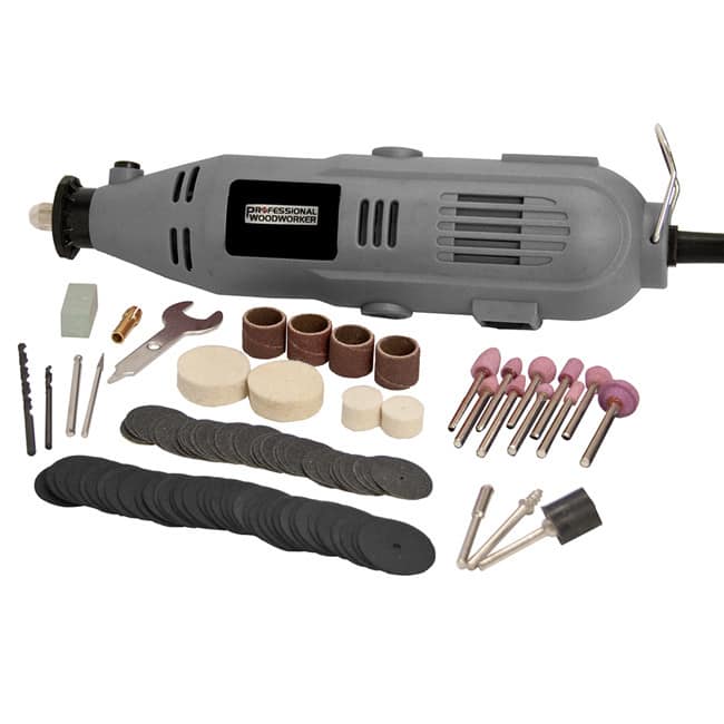 Professional Woodworker 100-piece Rotary Tool kit