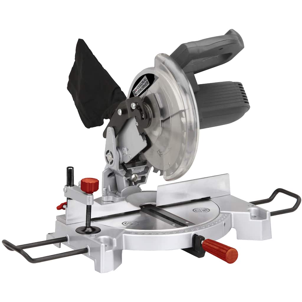 Professional Woodworker 8 1/4-inch Compound Miter Saw with Laser Guide
