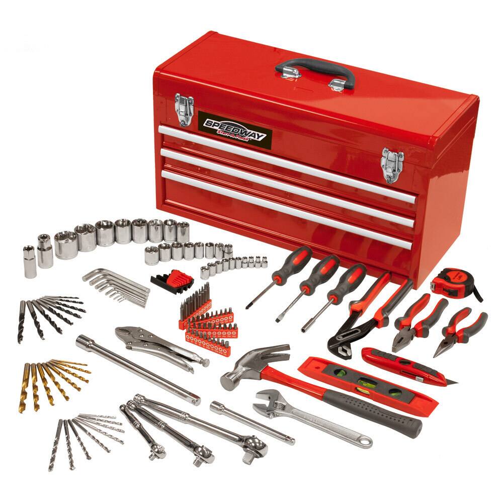 Speedway 118-piece 3-drawer Tool Chest