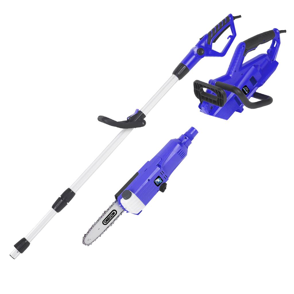 Blue Max Corded Telescoping Pole Saw and Portable Chainsaw