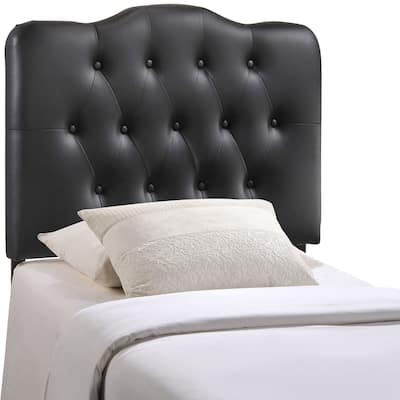 Annabel Twin Vinyl Headboard