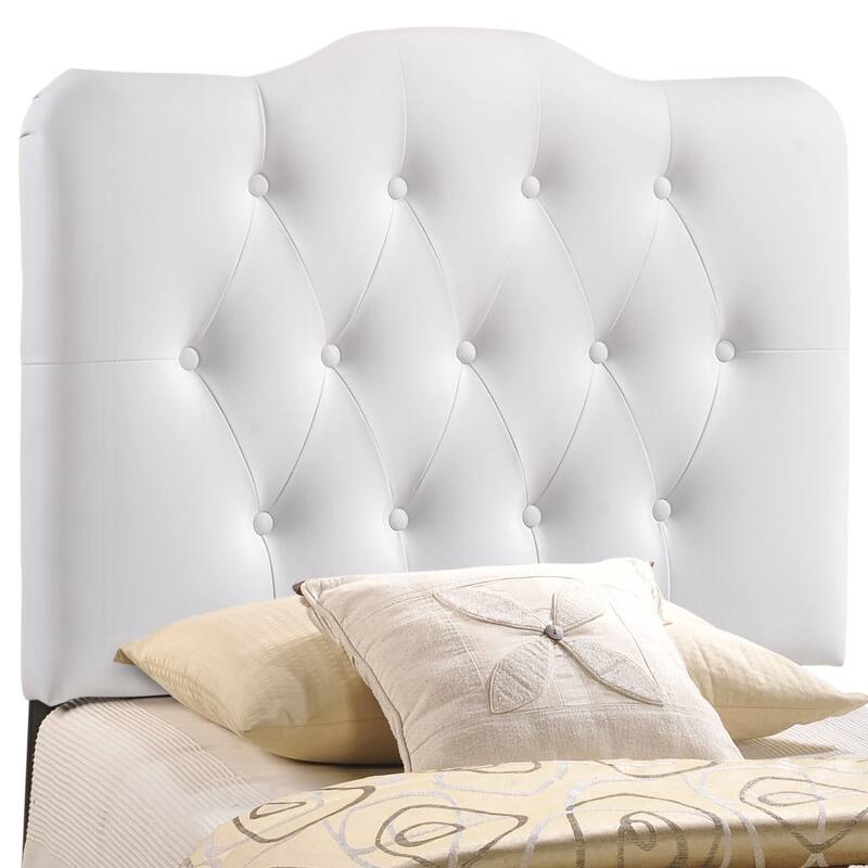 Annabel Twin Vinyl Headboard