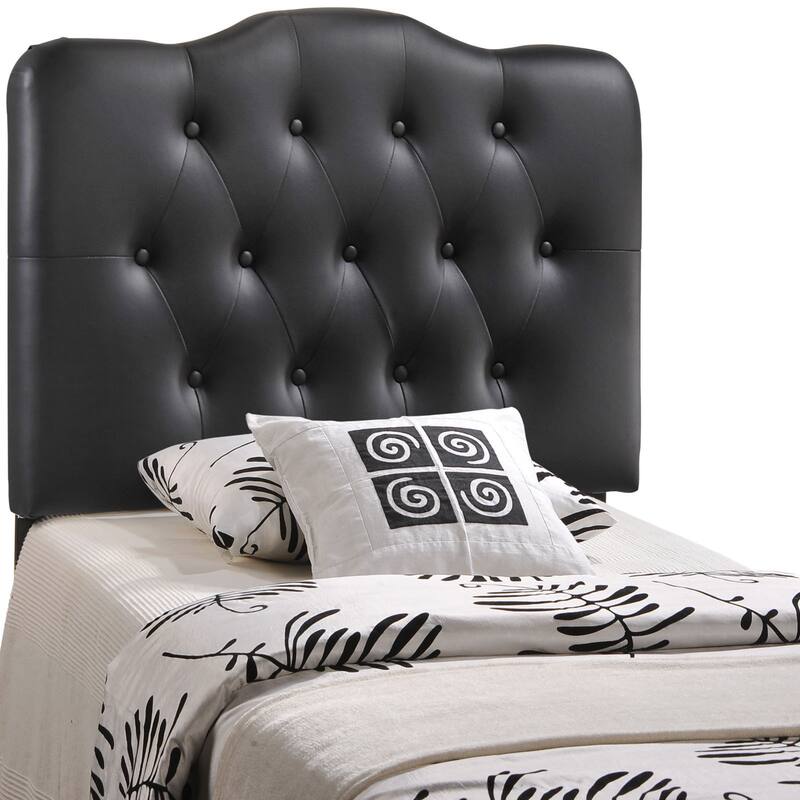 Annabel Twin Vinyl Headboard