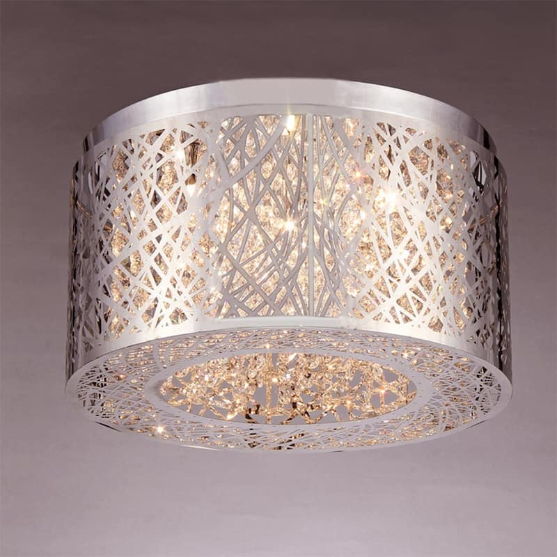 Rubens 5-light Chrome Chandelier