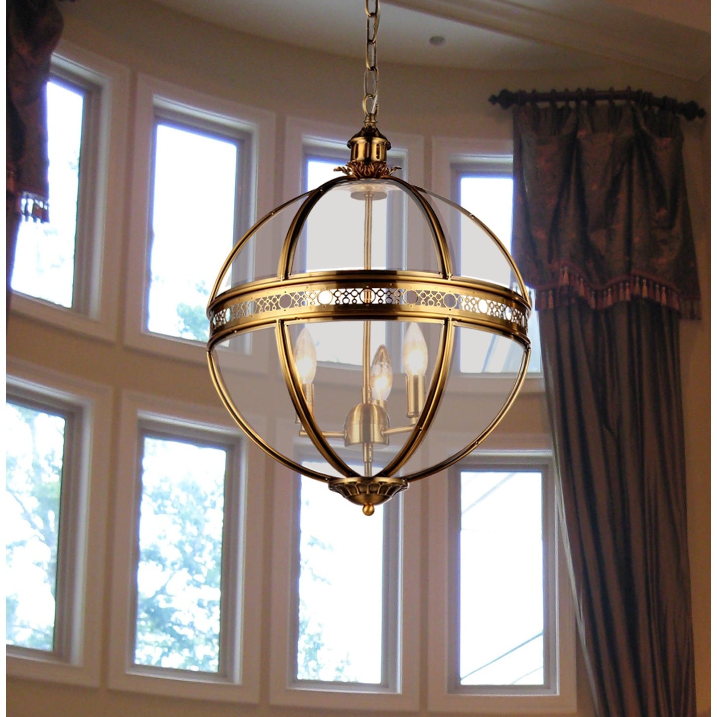 Williams Chandelier (Antique Bronze) - Chandeliers For Bedrooms by Overstock.com
