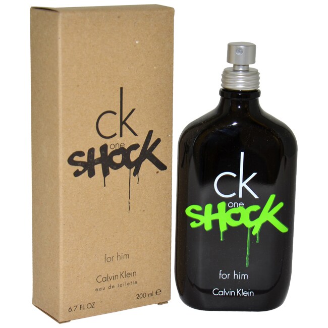 calvin klein ck one shock for him eau de toilette 200ml