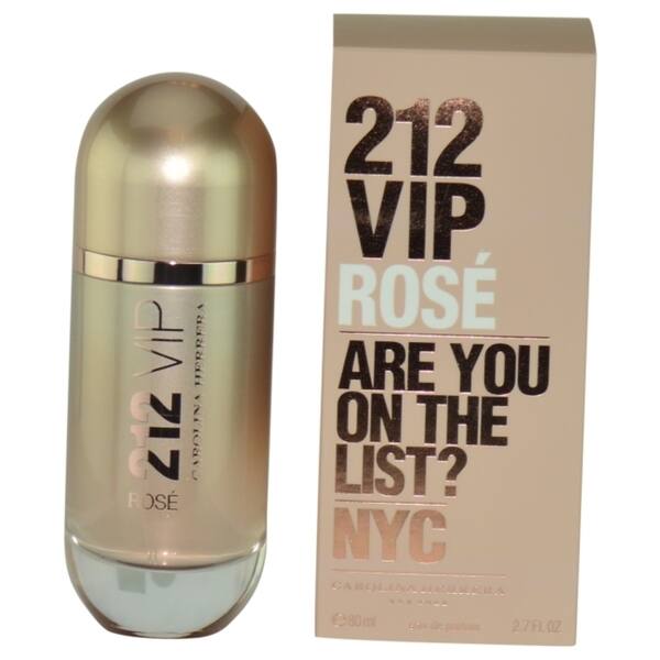 Carolina Herrera 212 Vip Rose Women S 2 7 Ounce Eau De Parfum Spray On Sale Overstock
