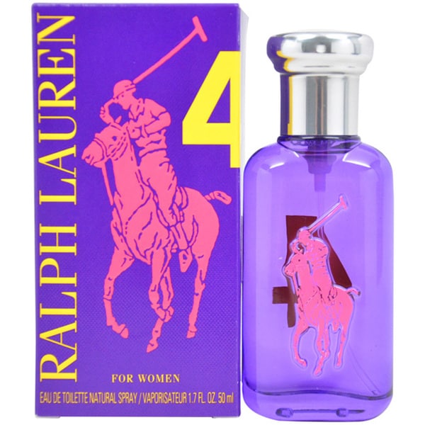 ralph lauren the big pony women's 4 purple