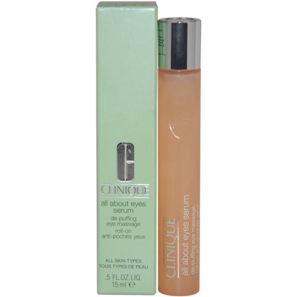 Shop Clinique All About Eyes Serum De Puffing Eye Massage 15 Ml Overstock 9397369