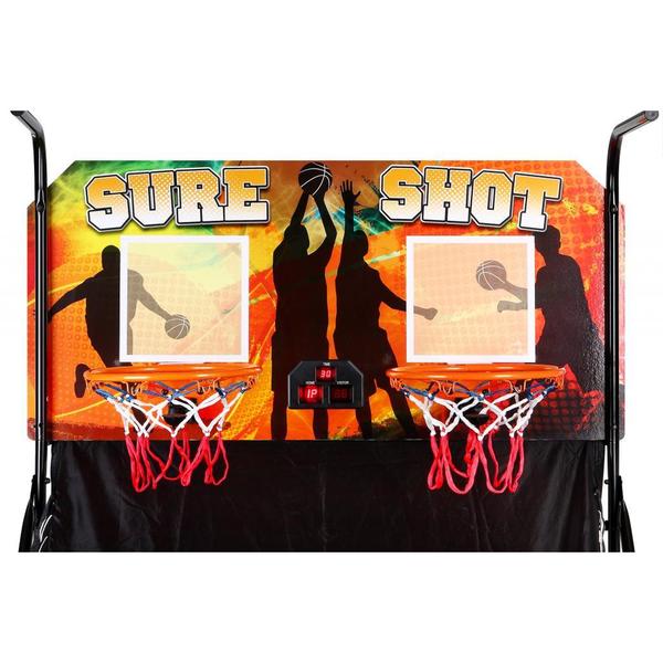 sure shot 2 player basketball game