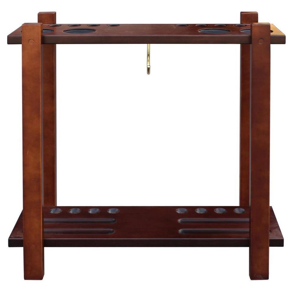 Hathaway Classic Floor Billiard Pool Cue Rack