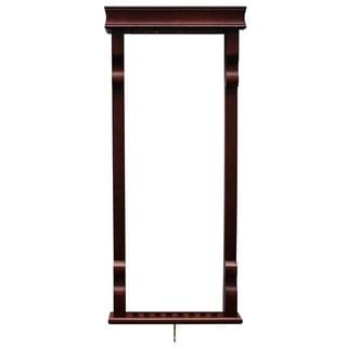 Snooker Table Billiard Rubber Wall Mounted 3 Cue Sticks Rack Holder Pool Blue