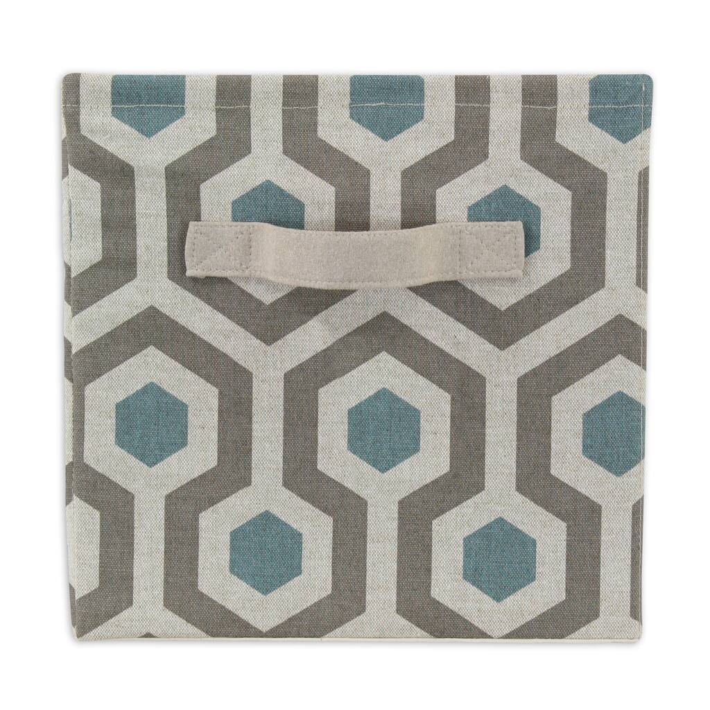 Coyote Blue 11 x 10.75 Storage Bin with Handle