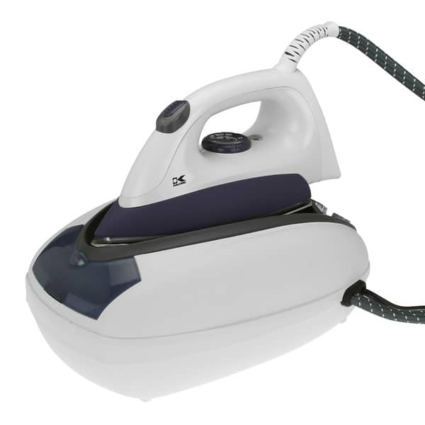 Professional Steam Iron with Stainless Steel Soleplate, Purple